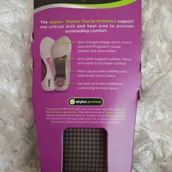 Airplus orthotic Insoles unisex Brand new - Picture 2 of 2